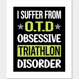 Obsessive Love Triathlon Triathlete Posters and Art